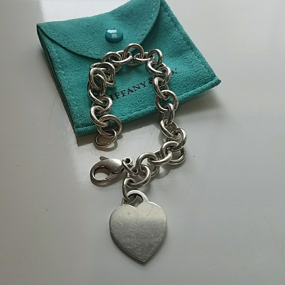 Tiffany & Co. Heart Tag Charm Bracelet